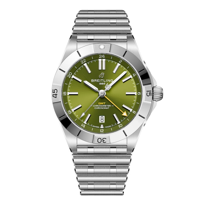 Chronomat Automatic GMT Giannis Antetokounmpo 40mm Mens Watch Green