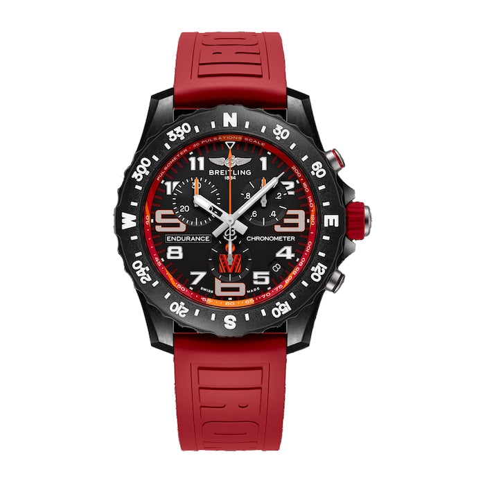 Endurance Pro IRONMAN® 2024 44mm Unisex Watch Red Rubber