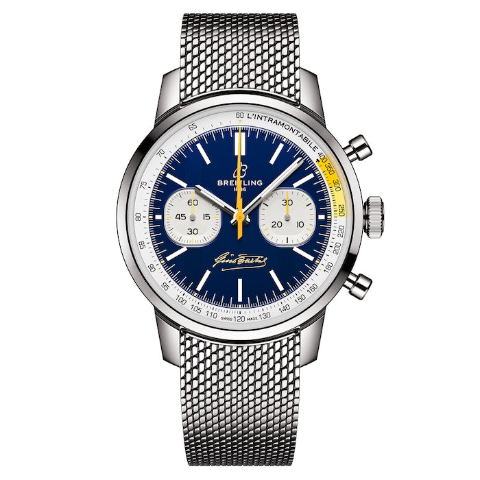 Top Time B01 Gino Bartali 41mm Mens Watch Stainless Steel