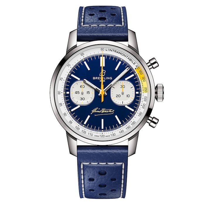 Top Time B01 Gino Bartali 41mm Mens Watch Leather