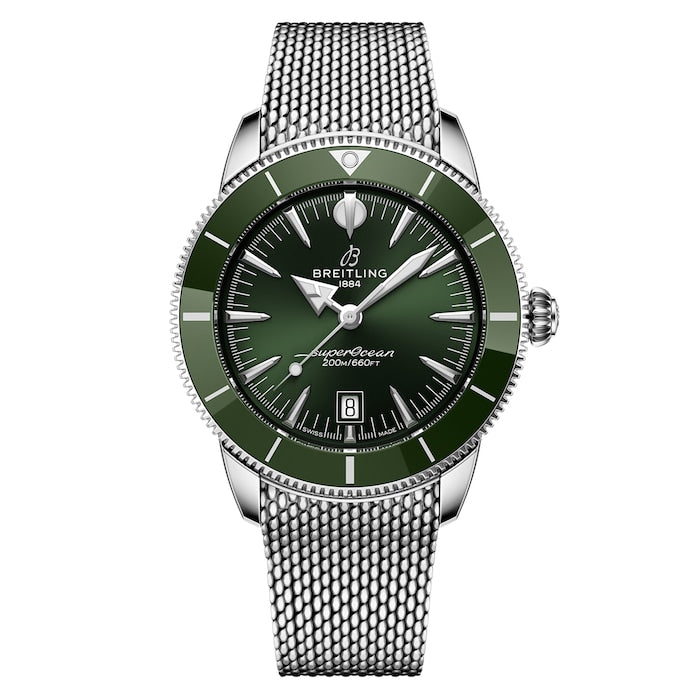 Superocean Heritage B31 Automatic 44mm Mens Watch Green