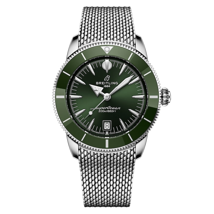 Superocean Heritage B31 Automatic 42mm Mens Watch Green