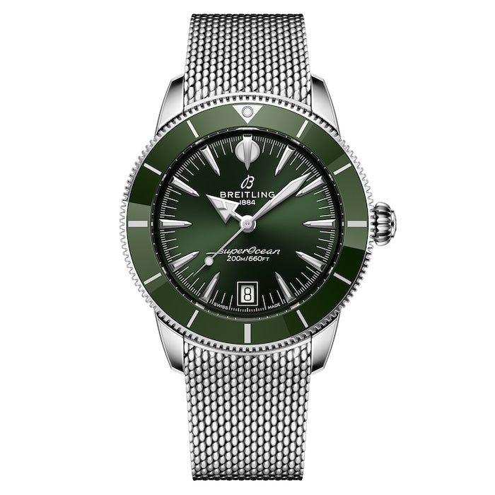 Superocean Heritage B31 Automatic 40mm Mens Watch Green