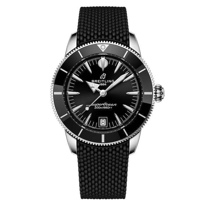 Superocean Heritage B31 Automatic 40mm Mens Watch Black Rubber