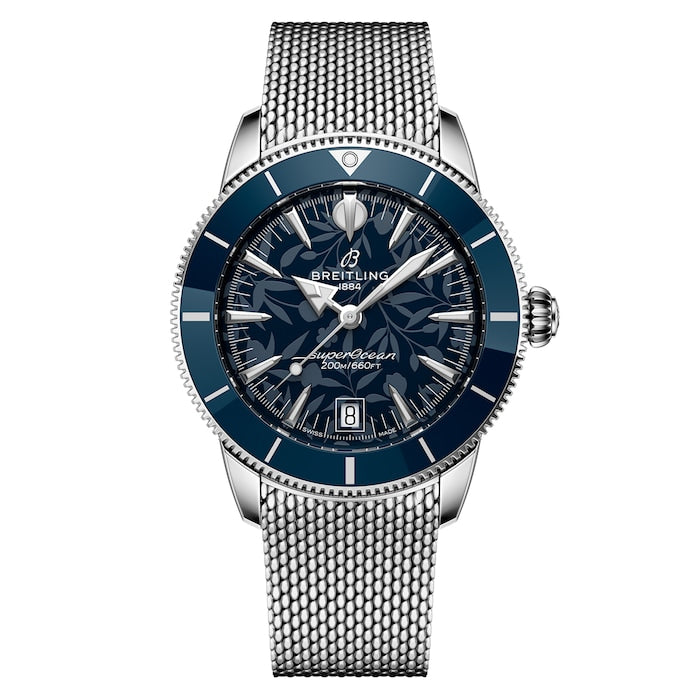 Superocean Heritage B31 Automatic Kelly Slater Limited Edition 40mm Mens Watch Blue