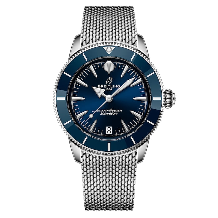 Superocean Heritage Automatic 36mm Unisex Watch Blue