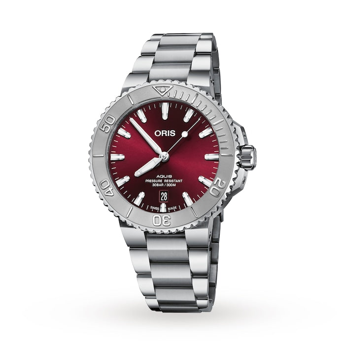 Aquis Cherry Date 41.5mm Mens Watch