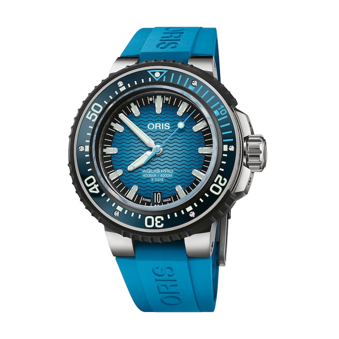 Aquis Pro 4000m 49.5mm Mens Watch Blue