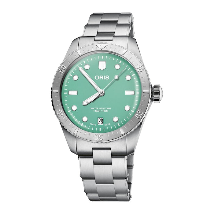 Divers 38mm Unisex Watch Green Stainless Steel