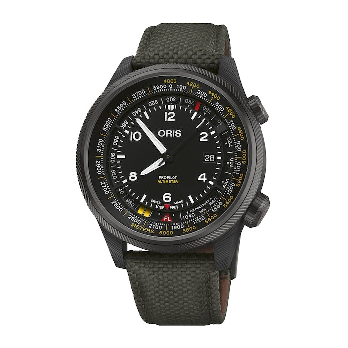 Pro Pilot Altimeter 47mm Mens Watch - Altitude in Metres