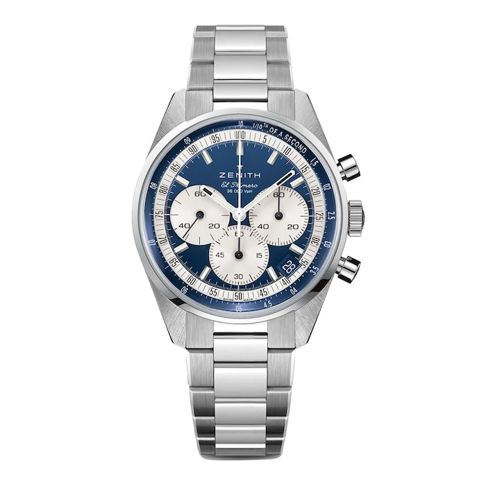 Chronomaster Original 38mm Mens Watch Blue