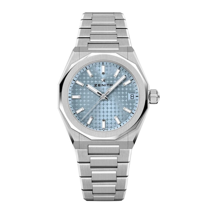 Defy Skyline Automatic 36mm Unisex Watch Blue Interchangeable Strap