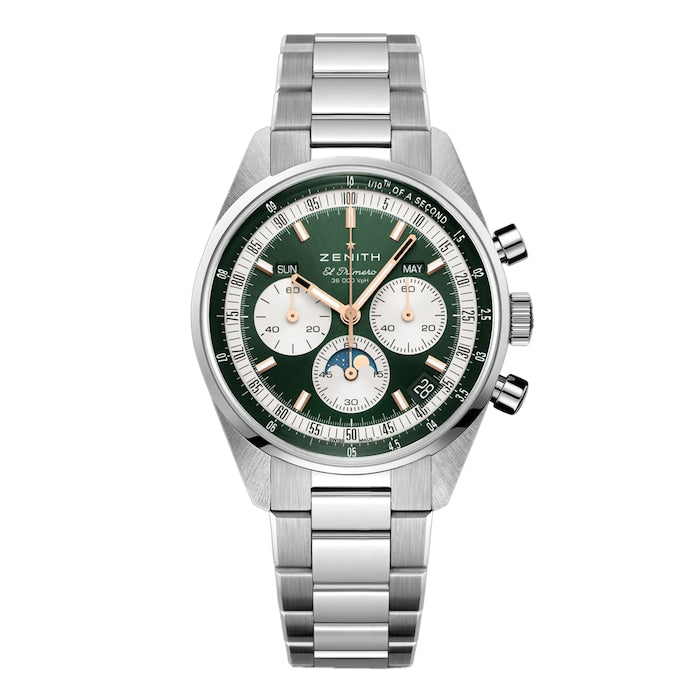 Chronomaster Original Steel 38mm Boutique Edition Mens Watch Green