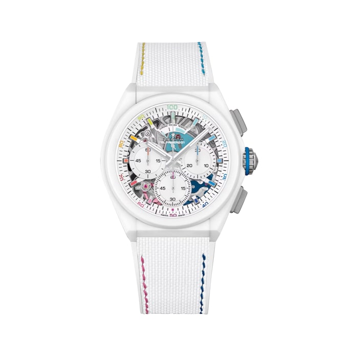 Defy 21 Chroma II Limited Edition 44mm Mens Watch White