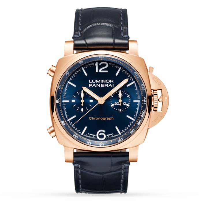 Luminor Chrono Goldtech Blu Notte