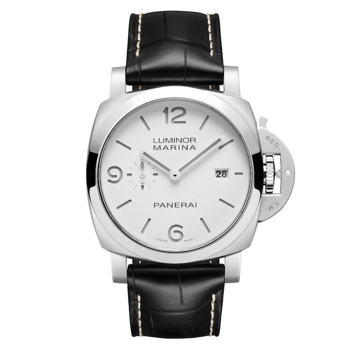 Luminor Marina 44mm Mens Watch White