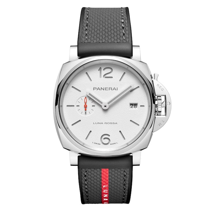 Luminor Due Luna Rossa 42mm Mens Watch White