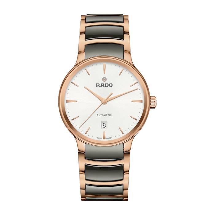 Centrix 39.5mm Mens Watch Silver