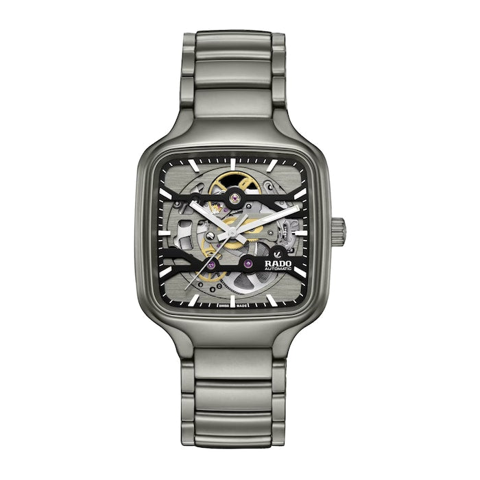 True Square Automatic Skeleton 38mm Unisex Watch