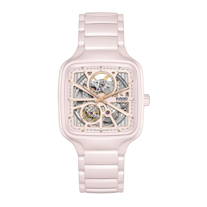 True Square Automatic Open Heart 38mm Unisex Watch