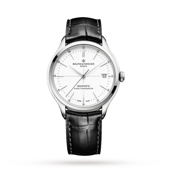 Clifton 40mm Mens Watch White