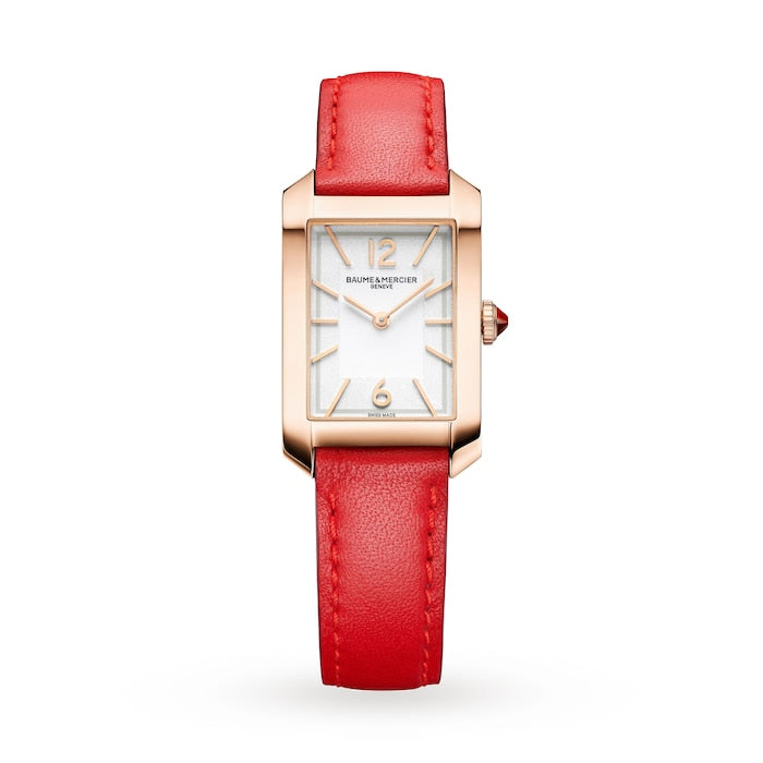 Hampton Ladies Red Watch 35 x 22mm