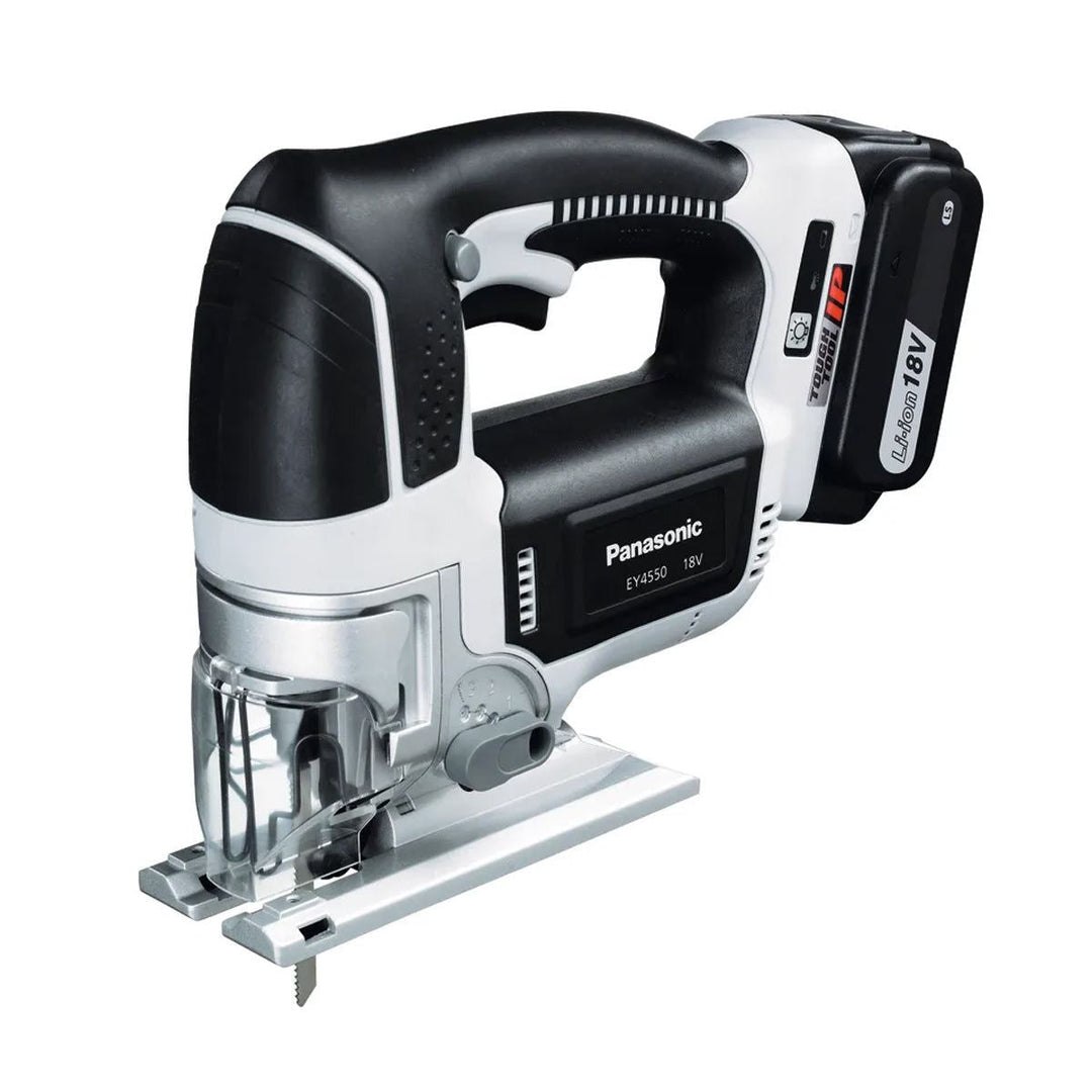 Panasonic PAN4550LJ EY4550LJ2G 18V Jigsaw &amp; Systainer Case, 2 x 5.0Ah Li-ion Batteries &amp; Charger