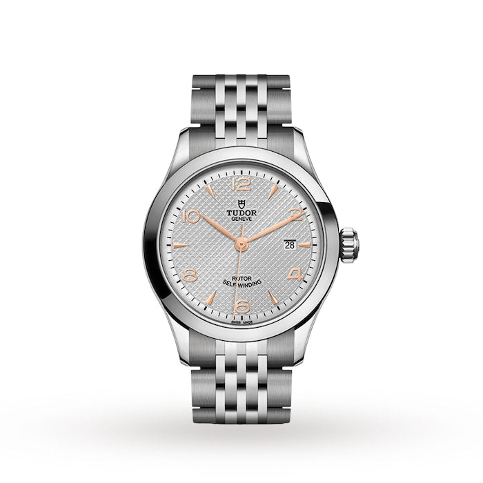1926 28mm Ladies Watch Steel Case Silver Dial