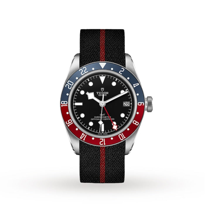 Black Bay GMT 41mm Steel Case Fabric Strap