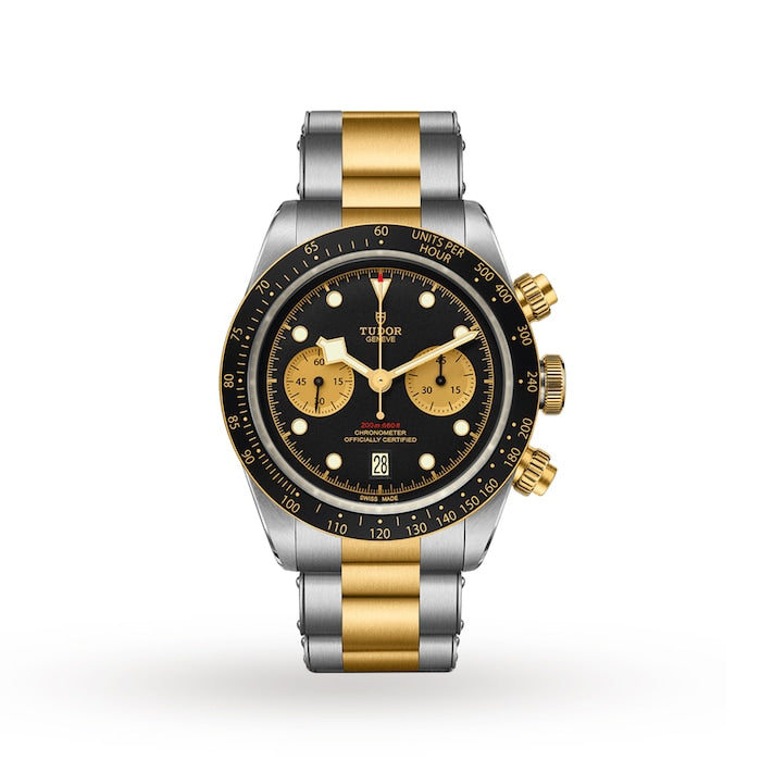 Black Bay Chrono S&G 41mm Steel Case Steel And Yellow Gold Bracelet