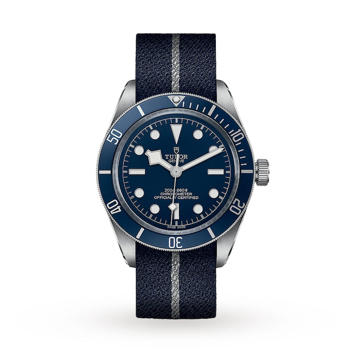 Black Bay 58 39mm Steel Case Blue Fabric Strap