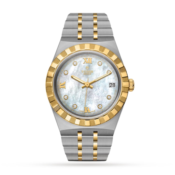 Royal Date 34mm, Steel Case, White Dial