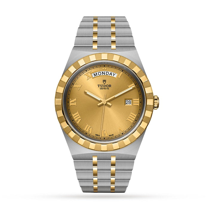 Royal Date Day 41mm, Steel Case, Champagne Dial