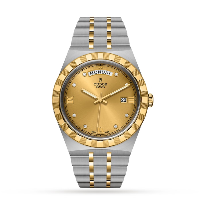Royal Date Day 41mm, Steel Case, Champagne Dial
