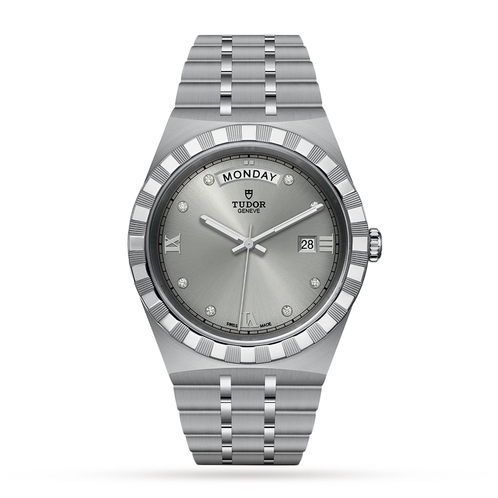 Tudor Royal Date 41mm, Steel Case, Silver Dial