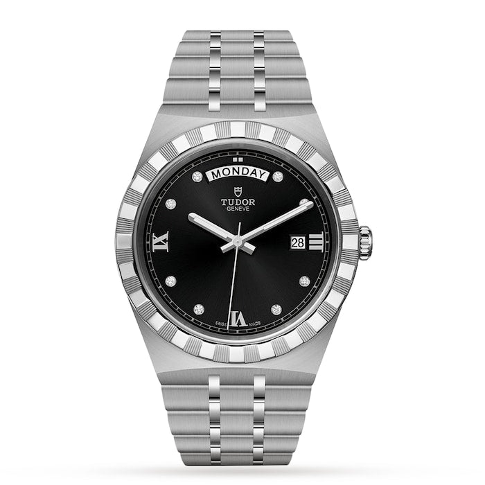 Royal 41mm, Steel Case, Black Dial