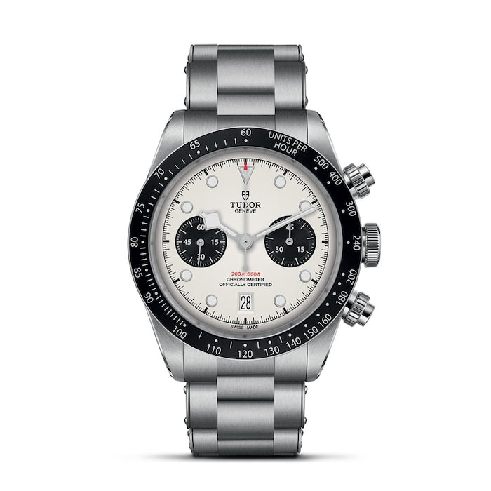 Black Bay Chrono 41mm Steel Case Opaline Dial