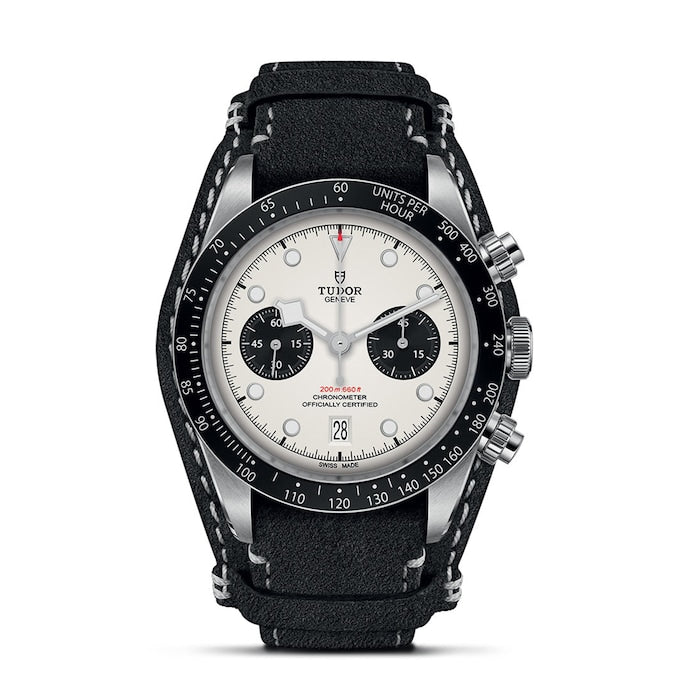 Black Bay Chrono 41mm Steel Case Opaline Dial