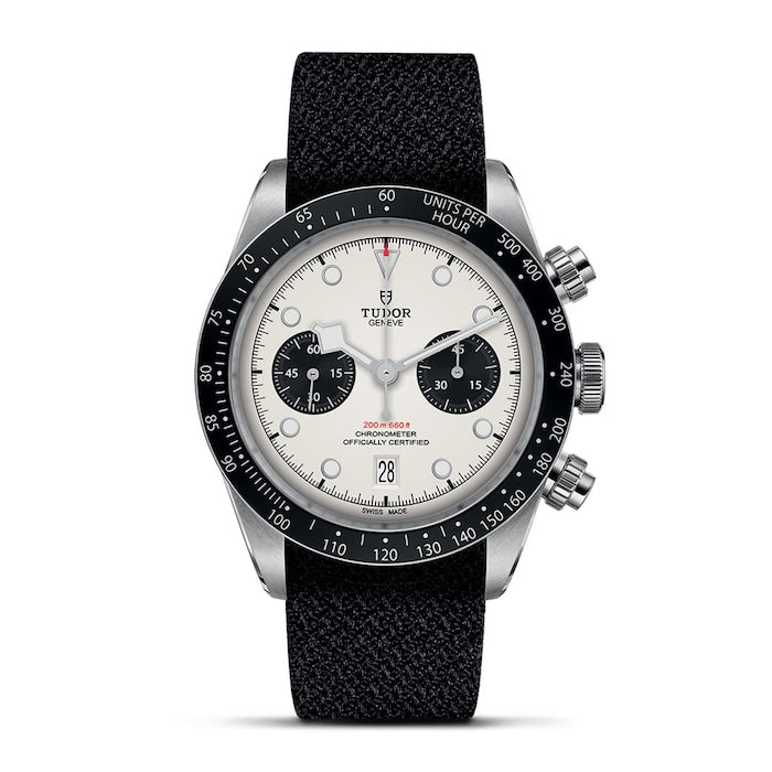 Black Bay Chrono 41mm Steel Case Opaline Dial