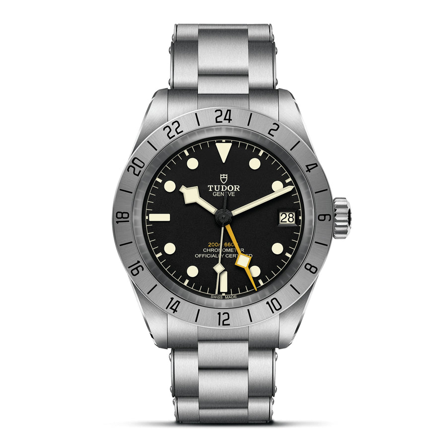 Tudor Black Bay Pro 39mm Steel Case Riveted Steel Bracelet