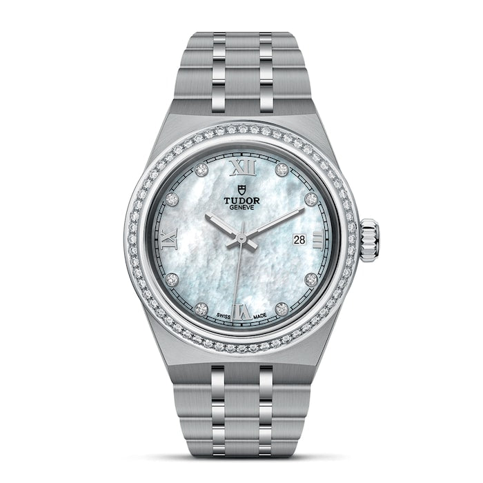 Royal 28mm, Steel Case, White Dial