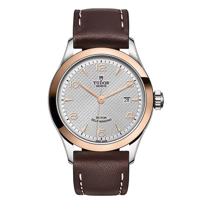 1926 28mm Ladies Watch Steel Case Silver Dial