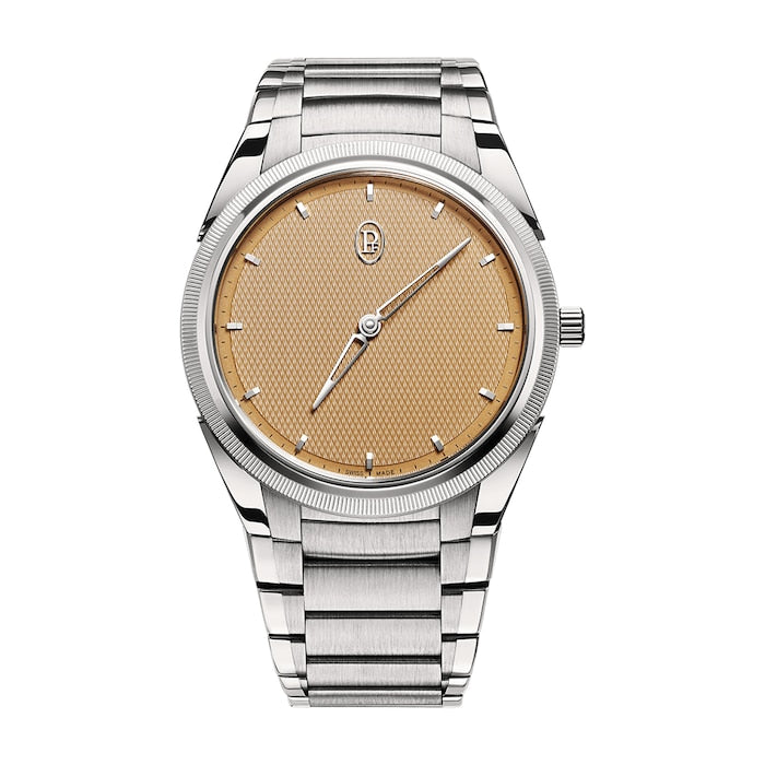 TONDA PF Micro Rotor No Date Steel Platinum Golden Siena 40mm Mens Watch