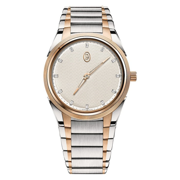 TONDA PF Automatic Steel Rose Gold White Citrine 36mm Ladies Watch