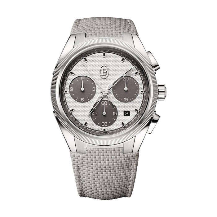 TONDA PF Sport Chronograph Steel Silver London Grey COSC 42mm Mens Watch