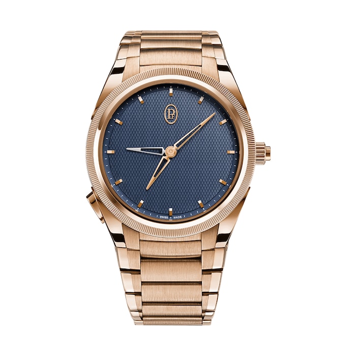 TONDA PF GMT Rattrapante Rose Gold Milano Blue 40mm Mens Watch