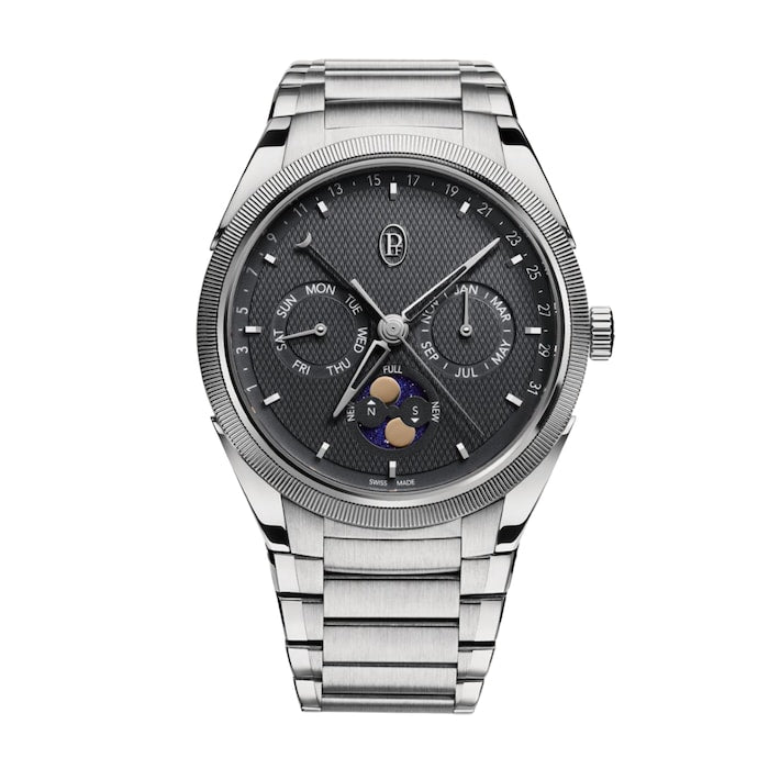 TONDA PF Gregorian Annual Calendar Steel Platinum Warm Grey 42mm Mens Watch