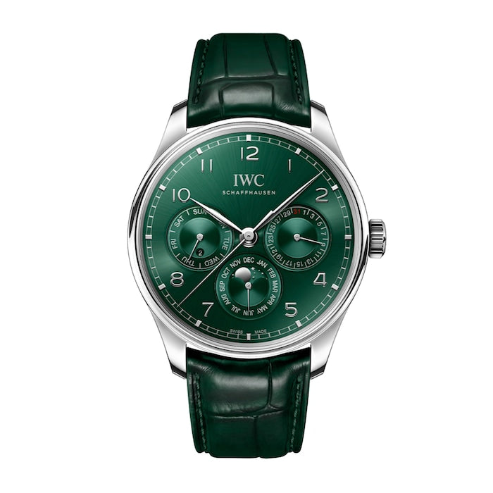 Portugieser Automatic 42mm Mens Watch Green
