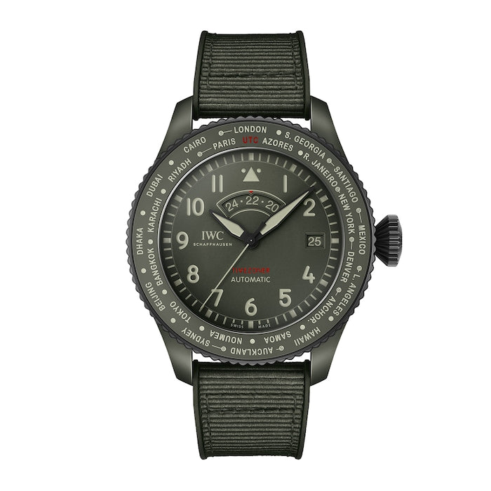 Pilot's Watch Timezoner Top Gun Woodland 46mm