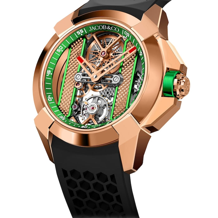 Epic X Rose Gold - Green Inner Ring